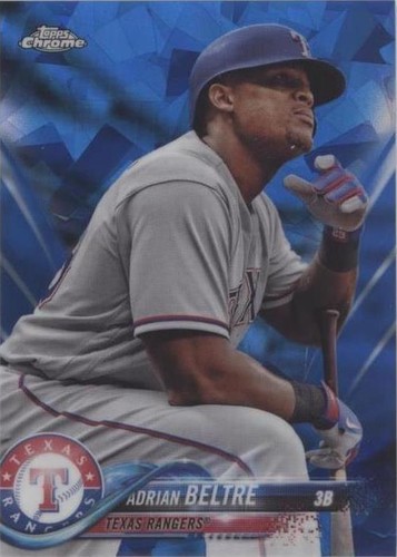 2018 Topps Chrome Sapphire Edition - Adrian Beltre #254