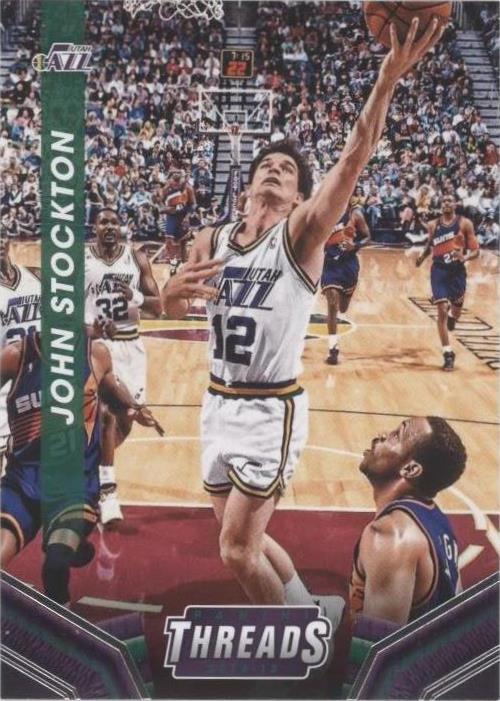 2014-15 Panini Threads - John Stockton #90