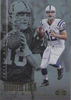 2017 Panini Illusions Andrew Luck Peyton Manning #93