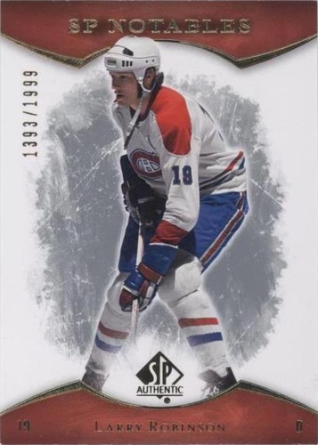 2007-08 SP Authentic - Larry Robinson #131