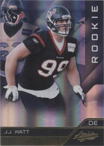 2011 Panini Absolute Memorabilia J.J. Watt #156