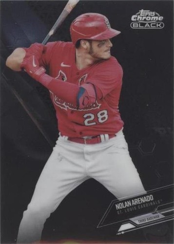 2021 Topps Chrome Black - Nolan Arenado #97