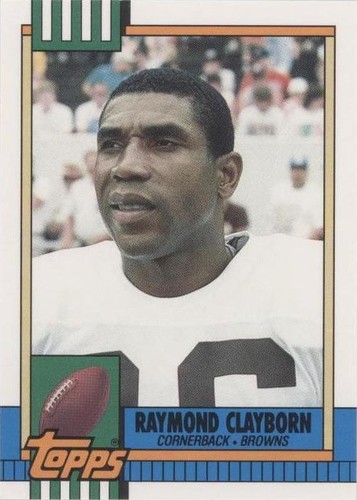 1990 Topps Traded Raymond Clayborn #60T