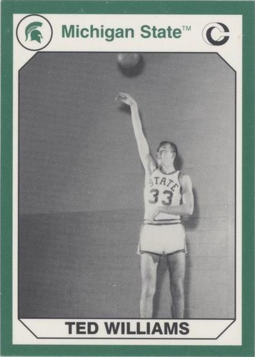 1990 Collegiate Collection Michigan State Spartans - Ted Williams #173