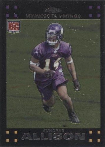 2007 Topps Chrome Aundrae Allison #TC208