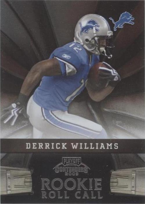 2009 Playoff Contenders Derrick Williams #18