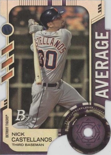 2014 Bowman Platinum - Nick Castellanos #TDC-NC