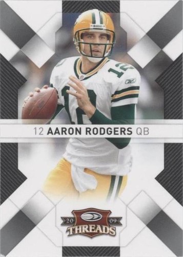 2009 Donruss Threads Aaron Rodgers #35