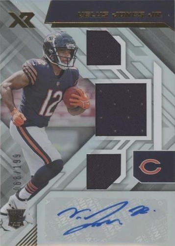 2022 Panini XR Velus Jones Jr. #230