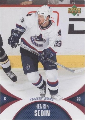 2006-07 Upper Deck Mini Jersey Collection - Henrik Sedin #97