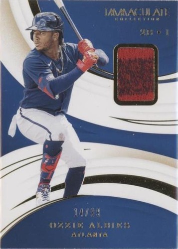 2020 Panini Immaculate Collection - Ozzie Albies #66