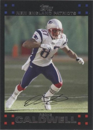 2007 Topps Reche Caldwell #160