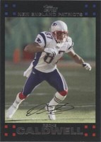 2007 Topps Reche Caldwell #160