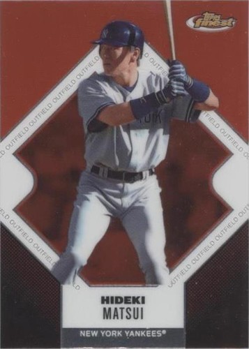 2006 Topps Finest - Hideki Matsui #55