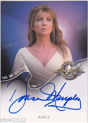 STAR TREK CINEMA 2000 A11 DONNA MURPHY AS ANIJ INSURRECTION MOVIE AUTOGRAPH
