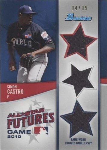 2011 Bowman - Simon Castro #FGTR-SC