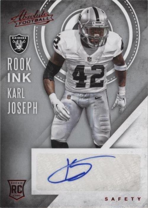 2016 Panini Absolute Karl Joseph #29