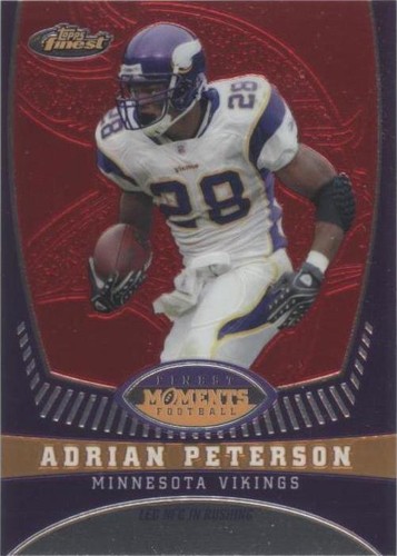 2008 Topps Finest Adrian Peterson #AP7