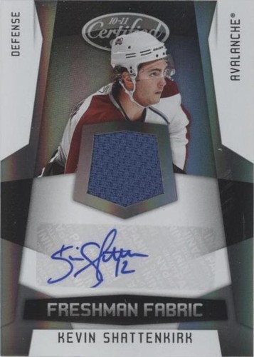 2010-11 Certified - Kevin Shattenkirk #196