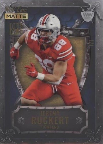 2022 Wild Card Matte SP Exclusive Jeremy Ruckert #WWN-14