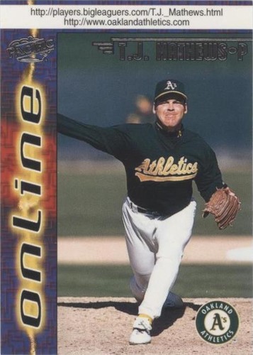 1998 Pacific Online - T.J. Mathews #537