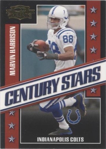 2007 Donruss Threads Marvin Harrison #CS-17