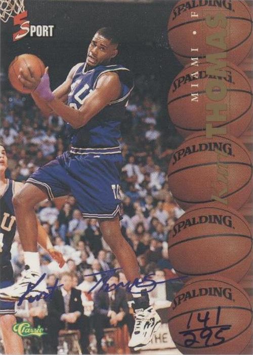 Classic 5 Sport Signings 1995 - Kurt Thomas #S9