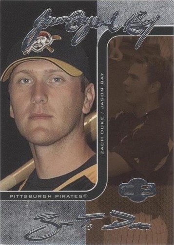 2006 Topps Co-Signers - Jason Bay Zach Duke #88-B