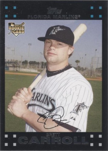 2007 Topps Updates & Highlights - Brett Carroll #UH191