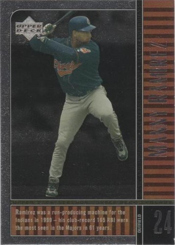 2000 Upper Deck Legends - Manny Ramirez #42