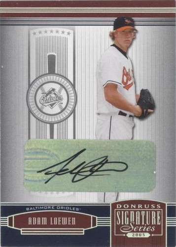 2005 Donruss Signature Series - Adam Loewen #19