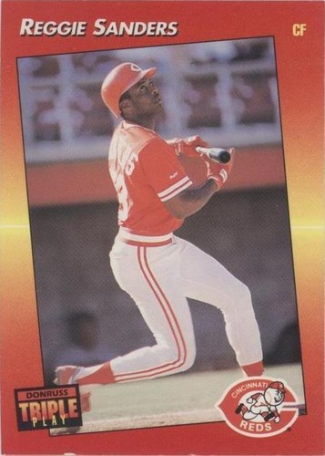1992 Donruss Triple Play - Reggie Sanders #109
