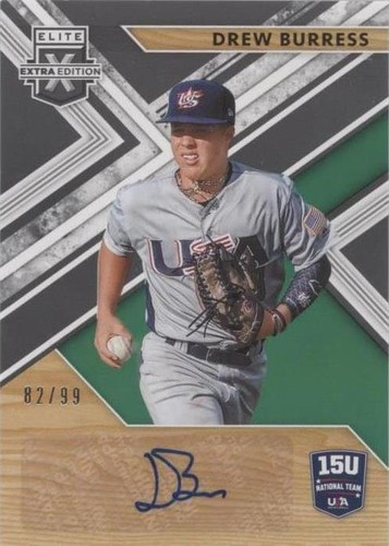 2019 Panini Elite Extra Edition - Drew Burress #15U-DB