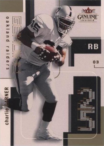 2003 Fleer Genuine Insider Charlie Garner #73