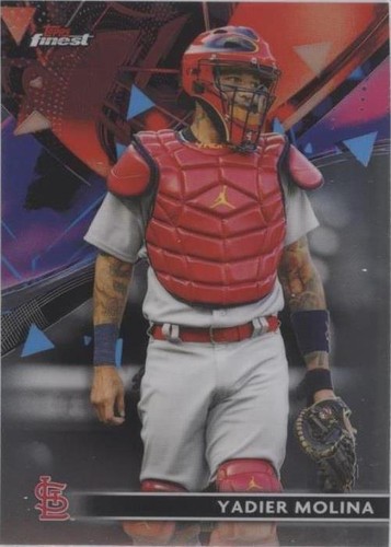 2021 Topps Finest - Yadier Molina #93