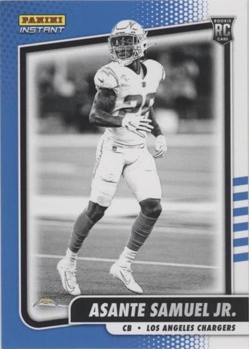 2021 Panini Instant NFL Asante Samuel Jr. #BW37