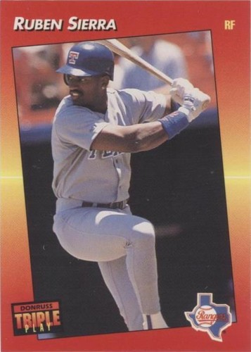1992 Donruss Triple Play - Ruben Sierra #238
