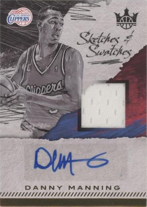 2017–18 Panini Court Kings — Дэнни Мэннинг NoSS-DM