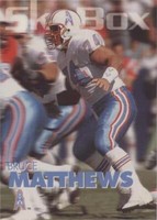 1993 Skybox Impact Bruce Matthews #128