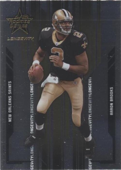 2005 Leaf Rookies & Stars Longevity Aaron Brooks #58