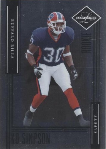 2006 Leaf Limited Ko Simpson #218