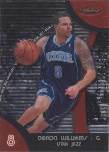 2007-08 Topps Finest - Deron Williams #28