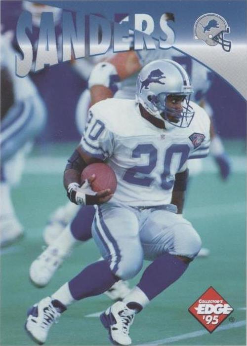 1995 Collector's Edge Instant Replay Barry Sanders #12