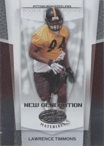 2007 Leaf Certified Materials Lawrence Timmons #170