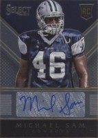 2014 Panini Select Michael Sam #RA-SM