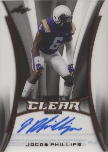 2020 Leaf Trinity Jacob Phillips #CA-JP3