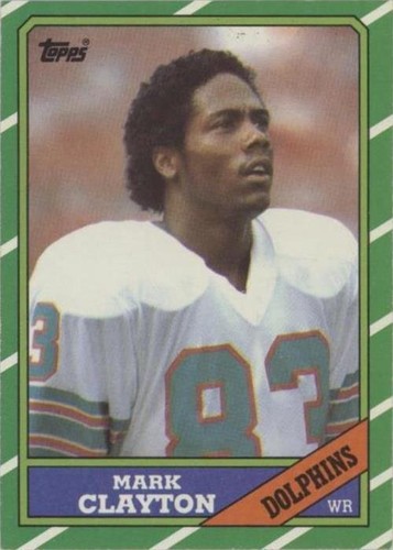 1986 Topps Mark Clayton #49
