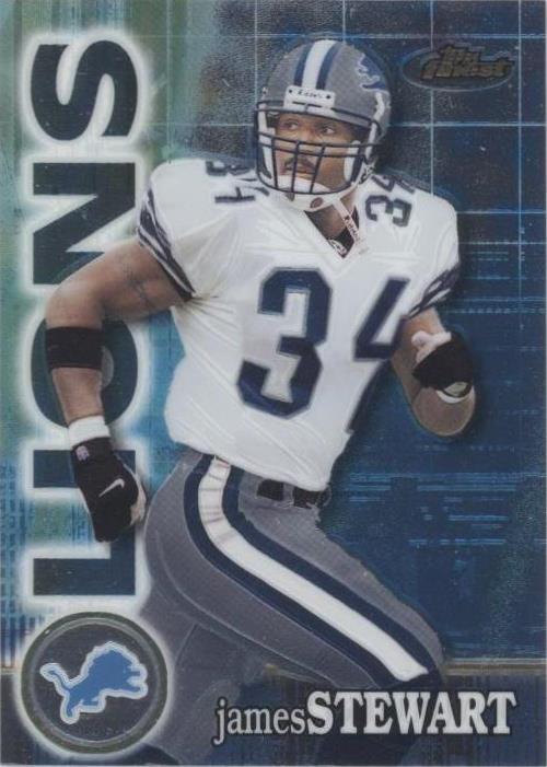 2000 Topps Finest James Stewart #87