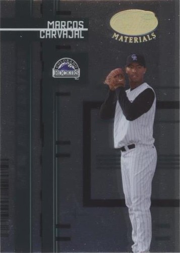 2005 Leaf Certified Materials - Marcos Carvajal #240
