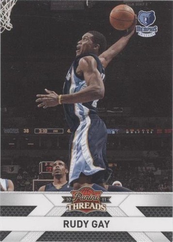 2010-11 Panini Threads - Rudy Gay #133